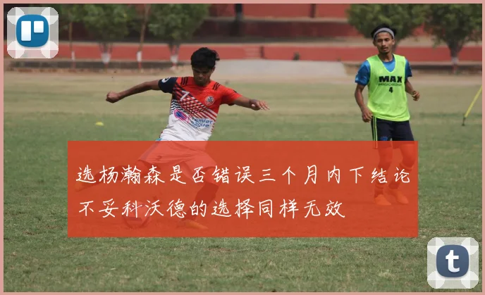 选杨瀚森是否错误三个月内下结论不妥科沃德的选择同样无效